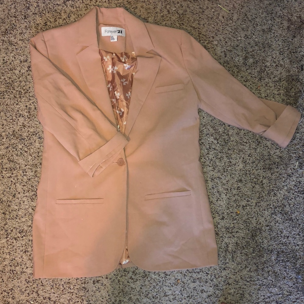 Blush Blazer